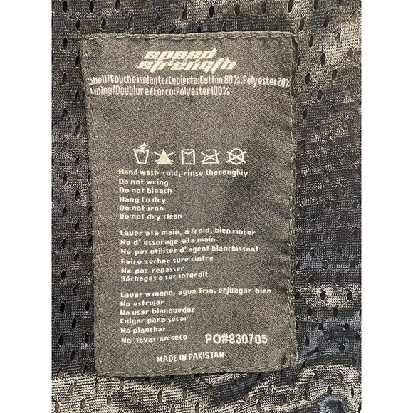 Speed & Strength Womens M Black Embroidered Hoodie Zip Killer Queen Thumb Holes - Picture 4 of 12